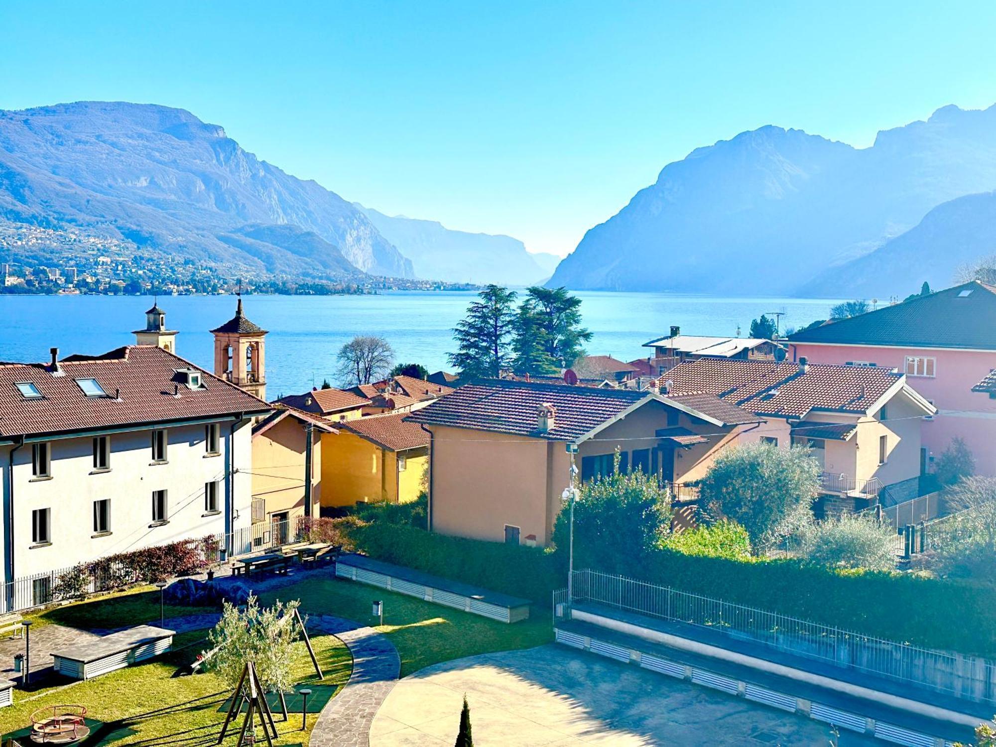 Oliveto Lario Lake Como View Apartment מראה חיצוני תמונה